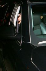 KOURTNEY KARDASHIAN Arrives at Chateau Marmont in West Hollywood 01/10/2016