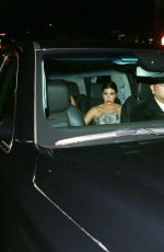 KOURTNEY KARDASHIAN Arrives at Chateau Marmont in West Hollywood 01/10/2016