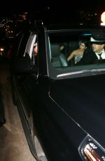 KOURTNEY KARDASHIAN Arrives at Chateau Marmont in West Hollywood 01/10/2016