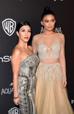 KOURTNEY KARDASHIAN at Instyle and Warner Bros. 2016 Golden Globe Awards Post-party in Beverly Hills 01/10/2016