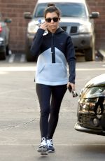 KOURTNEY KARDASHIAN Heading to a Gym in Calabasas 01/13/2016