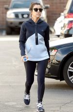 KOURTNEY KARDASHIAN Heading to a Gym in Calabasas 01/13/2016