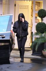 KOURTNEY KARDASHIAN Leaves Epione Cosmetic Laser Center in Los Angeles 01/05/2016