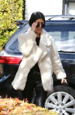 KOURTNEY KARDASHIAN Out and About in Beverly Hills 01/07/2016
