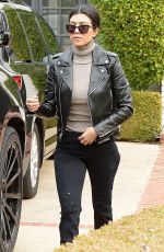 KOURTNEY KARDASHIAN Out and About in Beverly Hills 01/14/2016