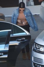 KOURTNEY KARDASHIAN Shopping at Neiman Marcus in Los Angeles 12/29/2015