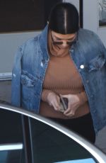 KOURTNEY KARDASHIAN Shopping at Neiman Marcus in Los Angeles 12/29/2015