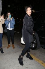 KRIS JENNER Arrives at a Party in Hollywood 01/23/2016
