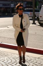 KRIS JENNER Arrives at a Studio in Woodland Hills 01/26/2016