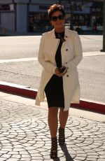 KRIS JENNER Arrives at a Studio in Woodland Hills 01/26/2016