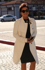 KRIS JENNER Arrives at a Studio in Woodland Hills 01/26/2016
