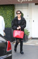 KRIS JENNER Leaves The Epione Salon in Beverly Hills 12/20/2015