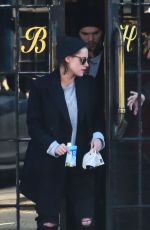 KRISTEN STEWART and Nicholas Hoult Out in New York 01/04/2016
