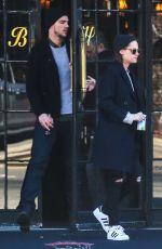 KRISTEN STEWART and Nicholas Hoult Out in New York 01/04/2016