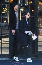 KRISTEN STEWART and Nicholas Hoult Out in New York 01/04/2016