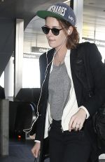 KRISTEN STEWART Arrives at LAX Airport in Los Angeles 01/13/2016