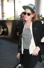 KRISTEN STEWART Arrives at LAX Airport in Los Angeles 01/13/2016