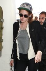 KRISTEN STEWART Arrives at LAX Airport in Los Angeles 01/13/2016