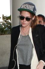 KRISTEN STEWART Arrives at LAX Airport in Los Angeles 01/13/2016