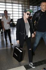 KRISTEN STEWART Arrives at LAX Airport in Los Angeles 01/13/2016