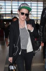 KRISTEN STEWART Arrives at LAX Airport in Los Angeles 01/13/2016