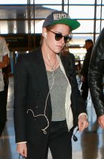 KRISTEN STEWART Arrives at LAX Airport in Los Angeles 01/13/2016