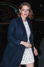KRISTEN STEWART Arrives at The Bowery Hotel in New York 01/05/2016