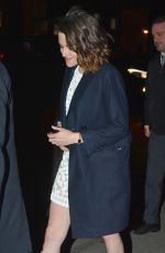 KRISTEN STEWART Arrives at The Bowery Hotel in New York 01/05/2016