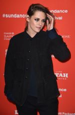 KRISTEN STEWART at Certain Women Premiere at Sundance Film Festival 01/24/2016
