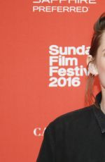 KRISTEN STEWART at Certain Women Premiere at Sundance Film Festival 01/24/2016