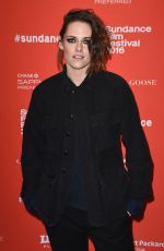 KRISTEN STEWART at Certain Women Premiere at Sundance Film Festival 01/24/2016