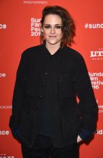 KRISTEN STEWART at Certain Women Premiere at Sundance Film Festival 01/24/2016