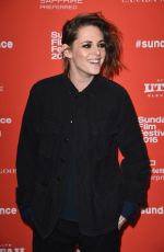 KRISTEN STEWART at Certain Women Premiere at Sundance Film Festival 01/24/2016