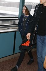 KRISTEN STEWART at Salt Lake City International Airport 01/24/2016