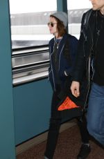 KRISTEN STEWART at Salt Lake City International Airport 01/24/2016