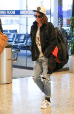 KRISTEN STEWART at Salt Lake City International Airport 01/25/2016