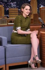 KRISTEN STEWART at The Tonight Show Starring Jimmy Fallon in New York 01/05/2016