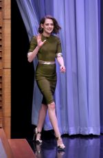 KRISTEN STEWART at The Tonight Show Starring Jimmy Fallon in New York 01/05/2016