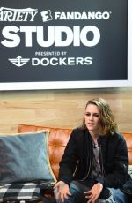 KRISTEN STEWART at Variety Fandango Studio in Park City 01/25/2016