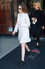 KRISTEN STEWART Leaves Her Hotel in New York 01/05/2016