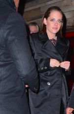 KRISTEN STEWART Night Out in New York 01/04/2016