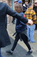 KRISTEN STEWART Out and About in Park City 01/24/2016