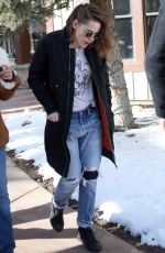 KRISTEN STEWART Out in Park City 01/25/2016