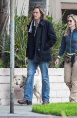 KRISTIN BAUER VAN STRATEN Walks Her Dogs Out in Toluca Lake 01/15/2016