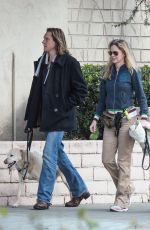 KRISTIN BAUER VAN STRATEN Walks Her Dogs Out in Toluca Lake 01/15/2016