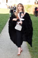 KRISTINA BAZAN at Christian Dior Fashion Show in Paris 01/25/2016