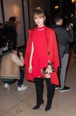KRISTINA BAZAN at Versace Fashion Show in Paris 01/25/2016