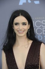 KRYSTEN RITTER at Critics’s Choice Awards 2016 in Santa Monica 01/17/2016