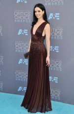 KRYSTEN RITTER at Critics’s Choice Awards 2016 in Santa Monica 01/17/2016