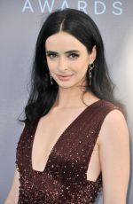 KRYSTEN RITTER at Critics’s Choice Awards 2016 in Santa Monica 01/17/2016